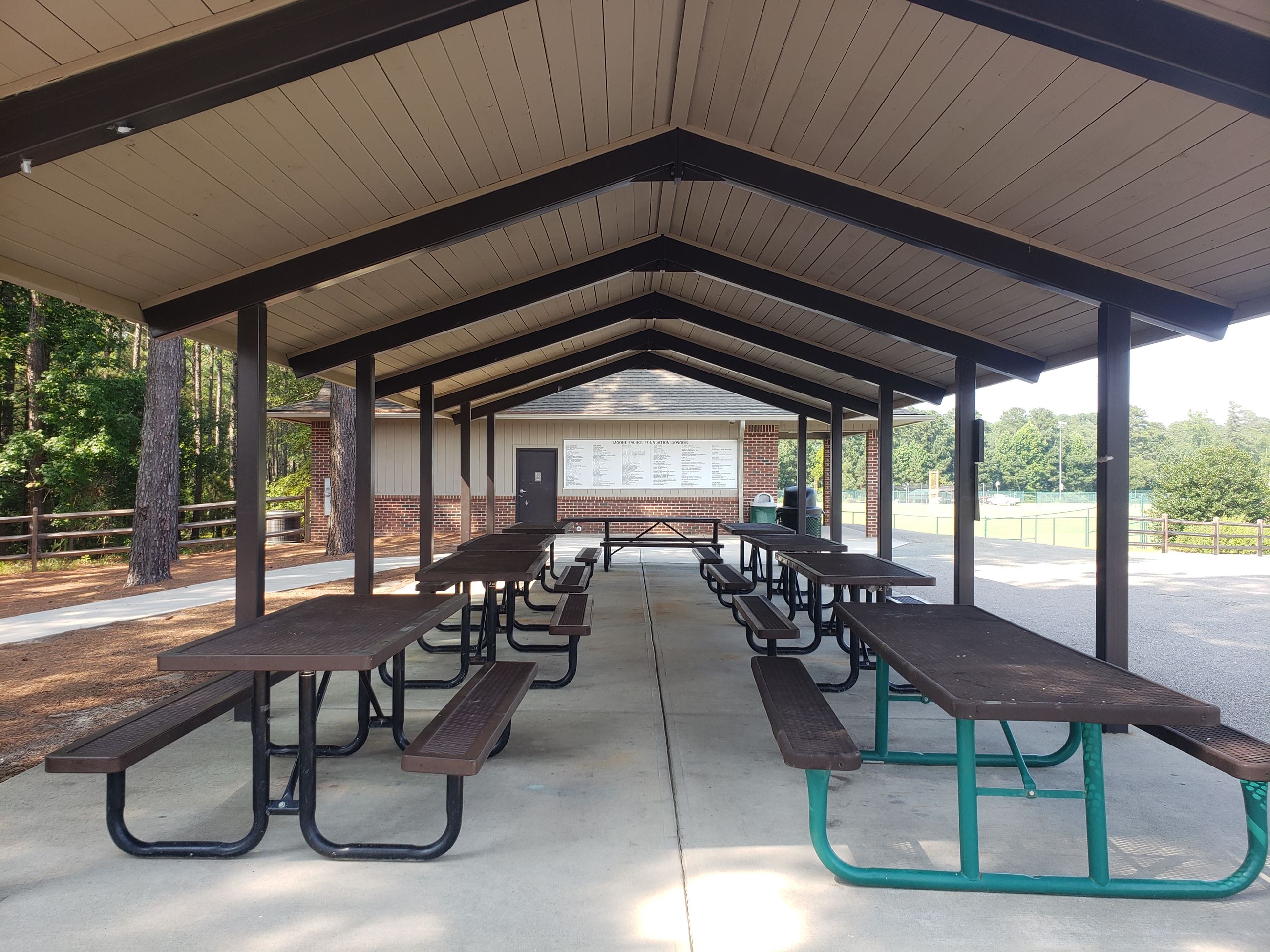Covered Picnic Shelter