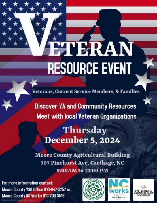 Veterans Resource Event Flyer 2024